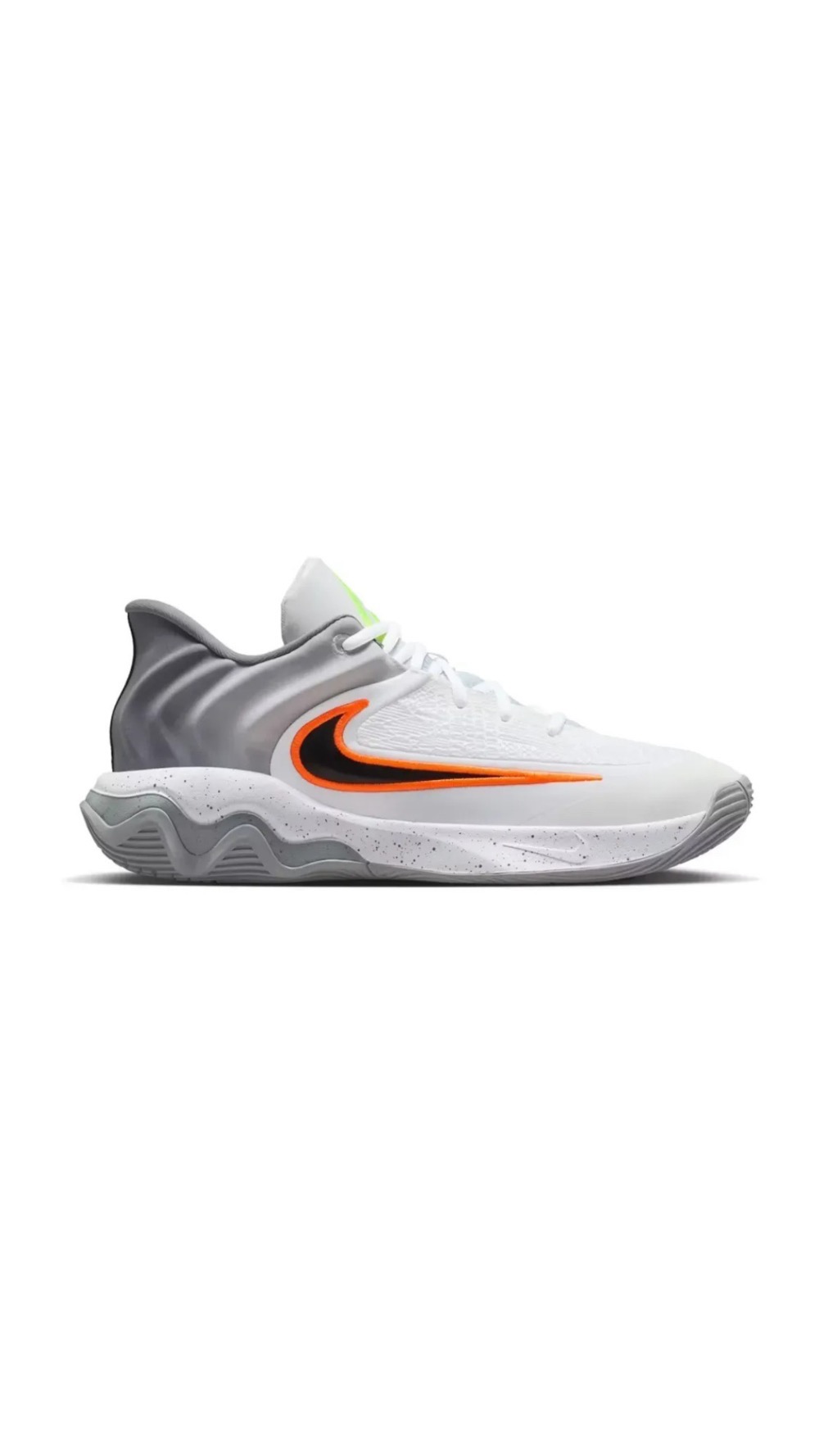 Nike Giannis Immortality 4 White Volt Wolf Grey Black — 37 / 38 / 39 / 40 / 41 / 42 / 43, Novo