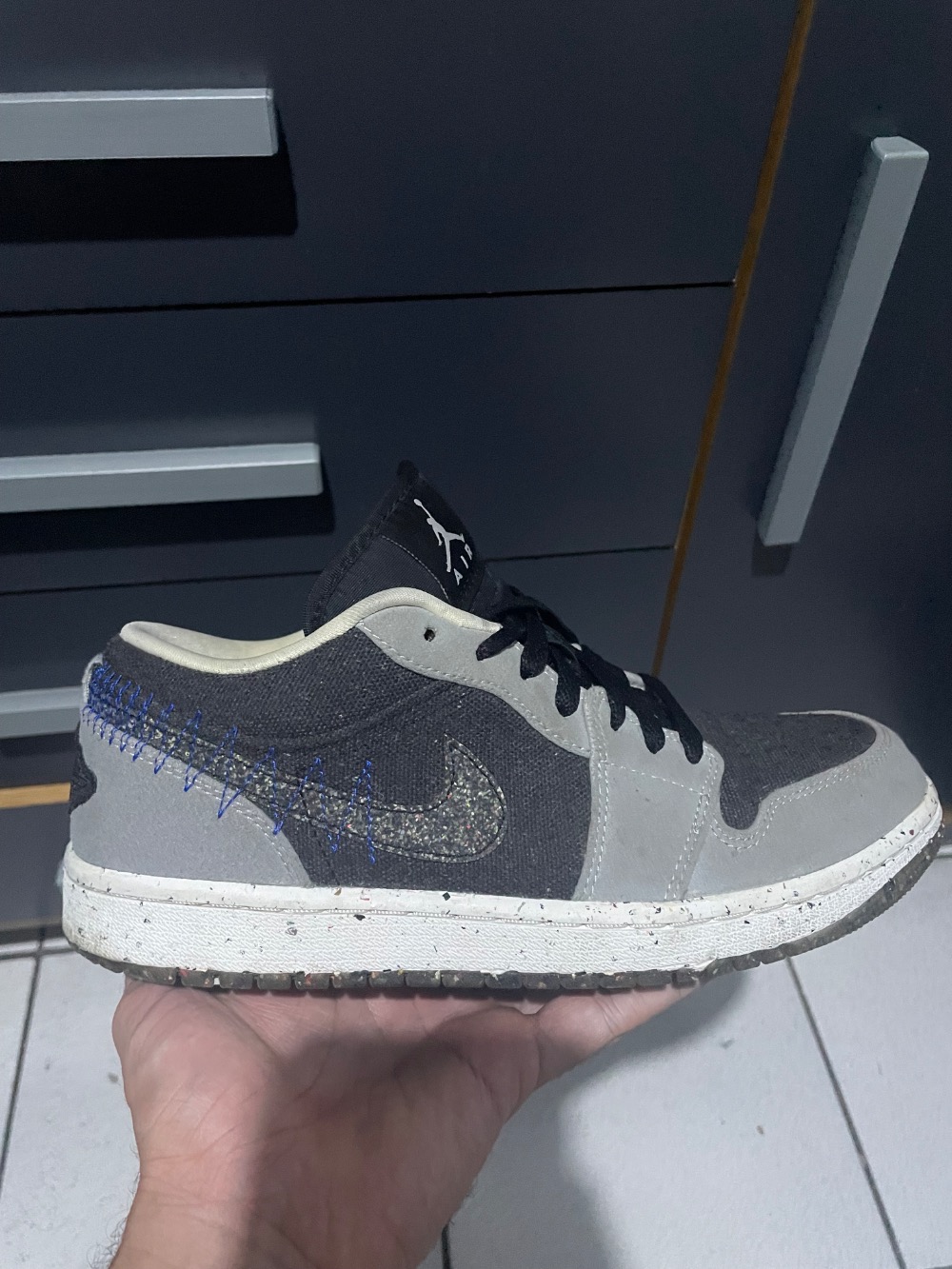 Air Jordan 1 Low SE Crater — 39.5, Usado