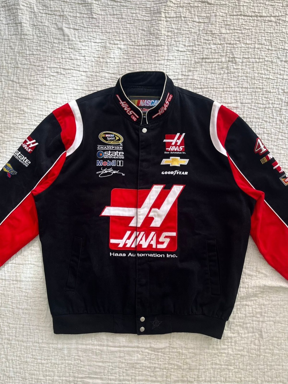 Jaqueta Nascar de corrida Racing