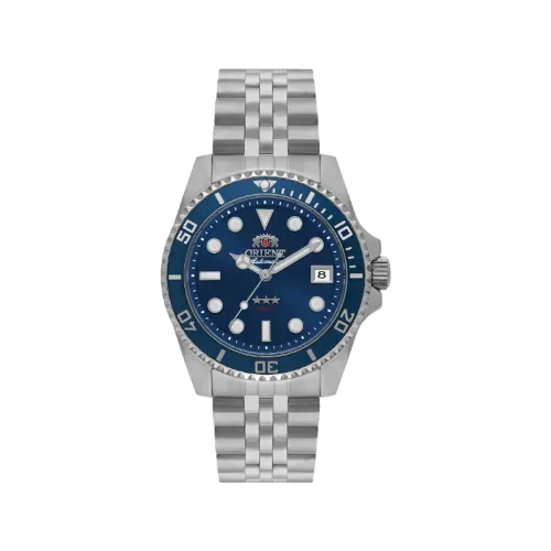 Relógio Orient Submariner 39 Blue 39 mm