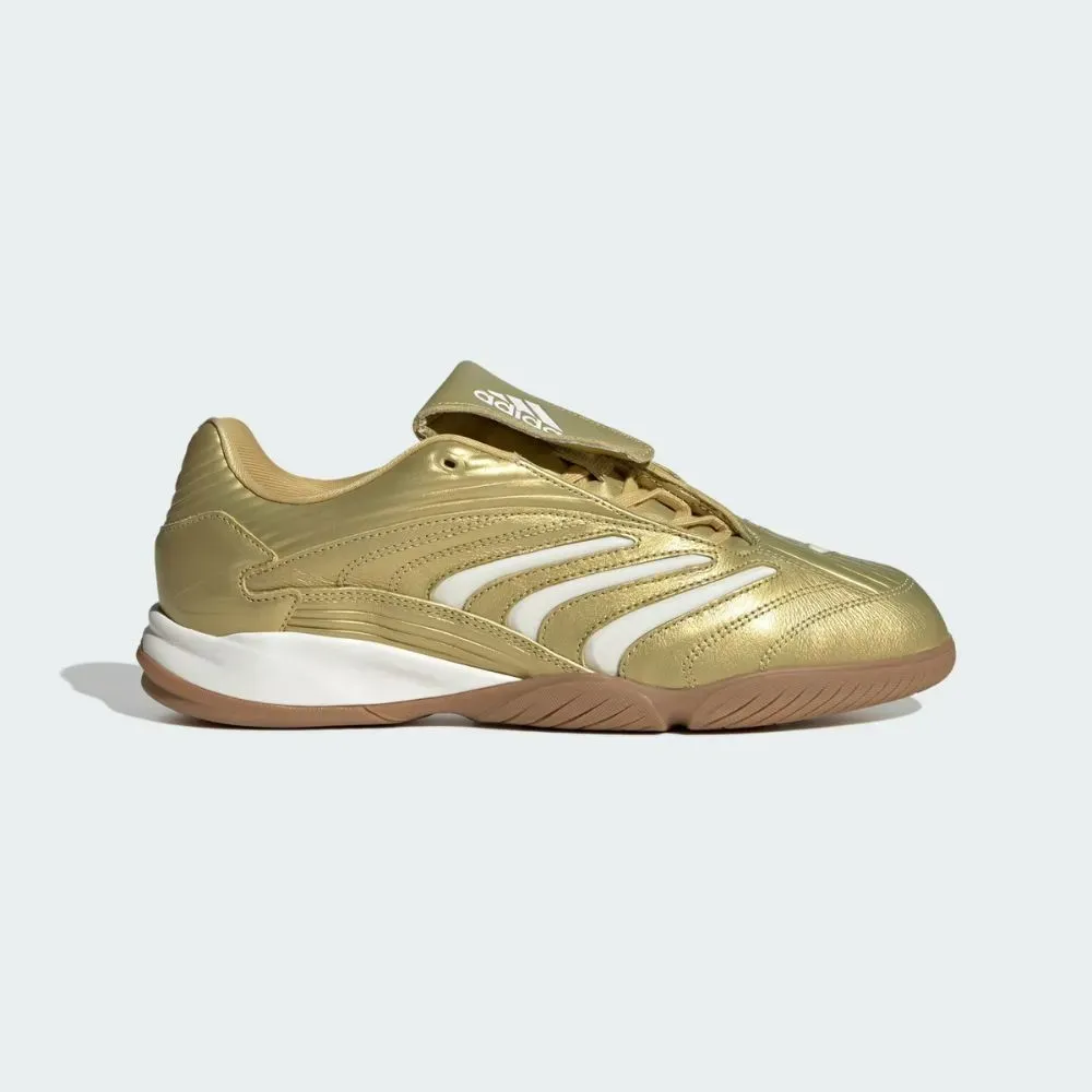 adidas Predator Sala Gold Metallic Core White Gum - Droper