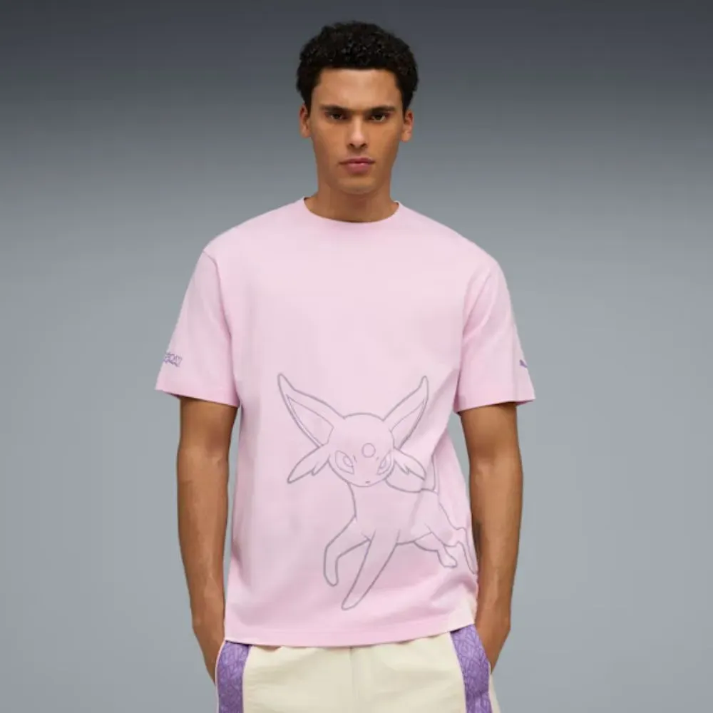 Pokémon x Puma Camiseta Graphic Pearl Pink foto 2