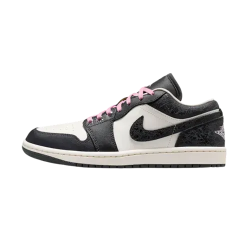 Air Jordan 1 Low SE Anthracite Sail Coconut Milk Iced Carmine - Droper
