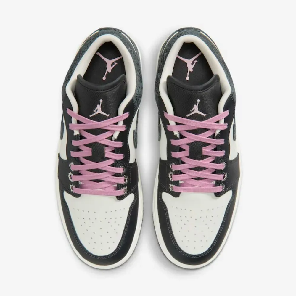 Air Jordan 1 Low SE Anthracite Sail Coconut Milk Iced Carmine - Droper