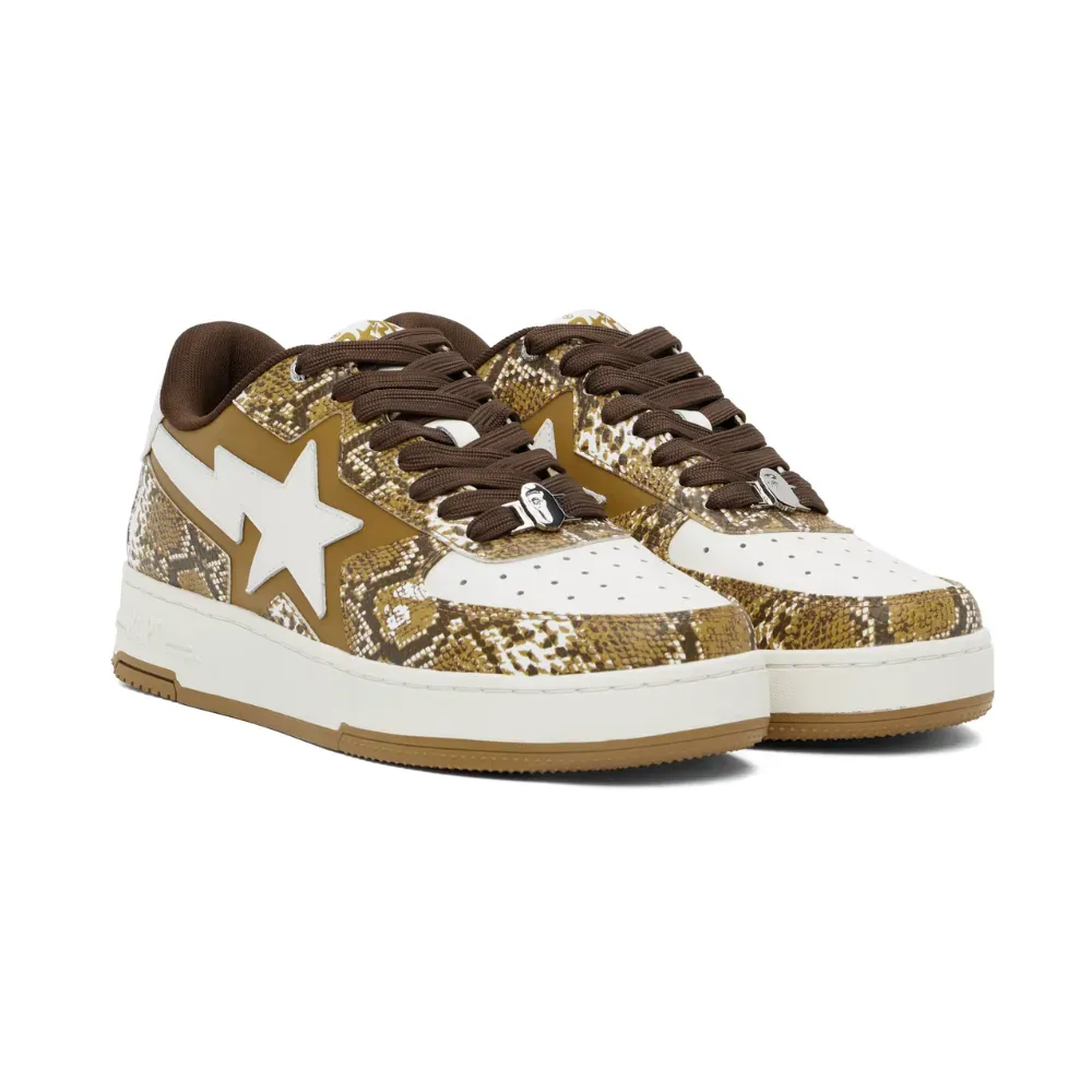 SSENSE x A Bathing Ape Bape Sta Tan Snakeskin - Droper