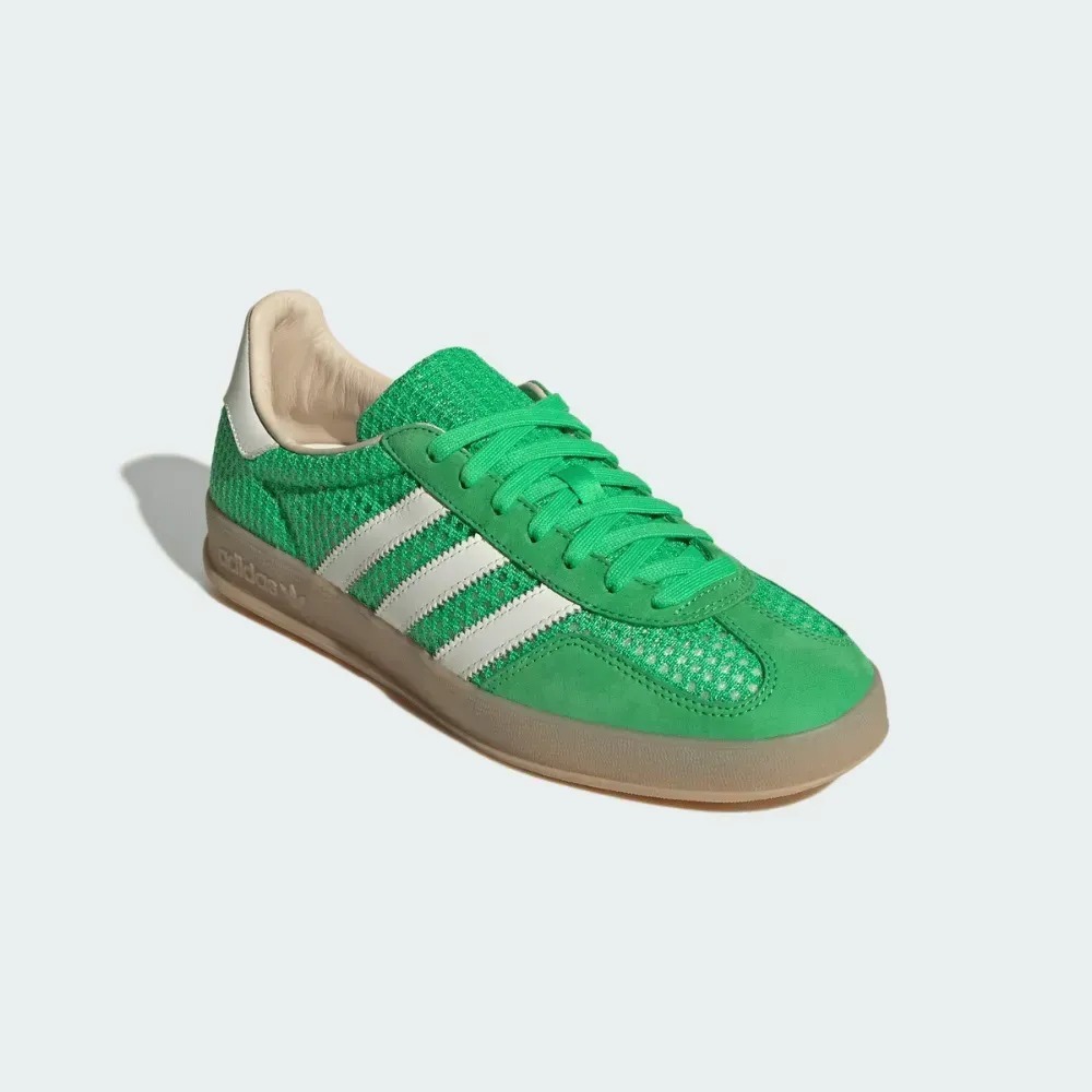 adidas Gazelle Indoor Energy Green Off White Magic Beige — 38 / 39 / 39.5 / 40 / 40.5 / 41 / 42 / 42.5 / 43 / 43.5 / 44, Novo
