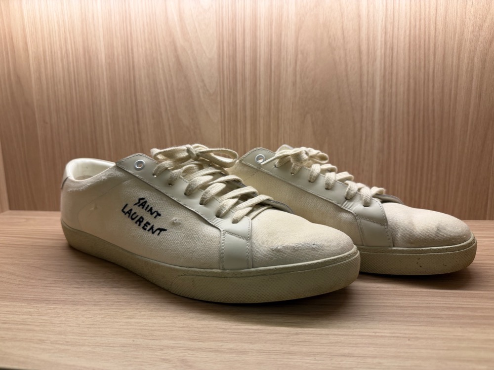 Tênis Yves Saint Laurent Court Classic SL/06 Branco