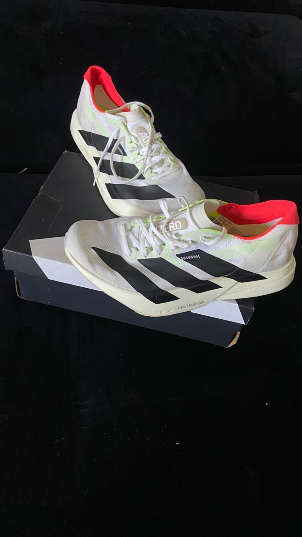 adidas Adizero Adios Pro 4 Cloud White Core Black
