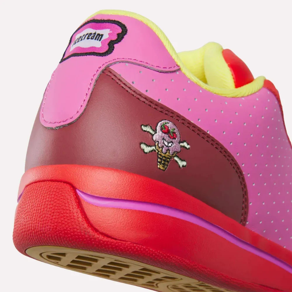 BBC x Reebok Board Flip Red Pink Yellow foto 5