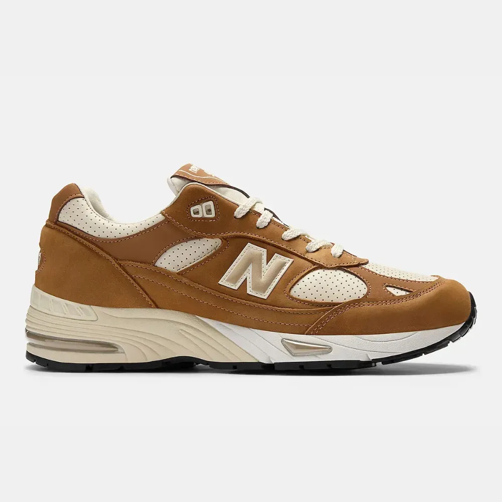 New Balance 991v1 MiUK Chipmunk Birch foto 1