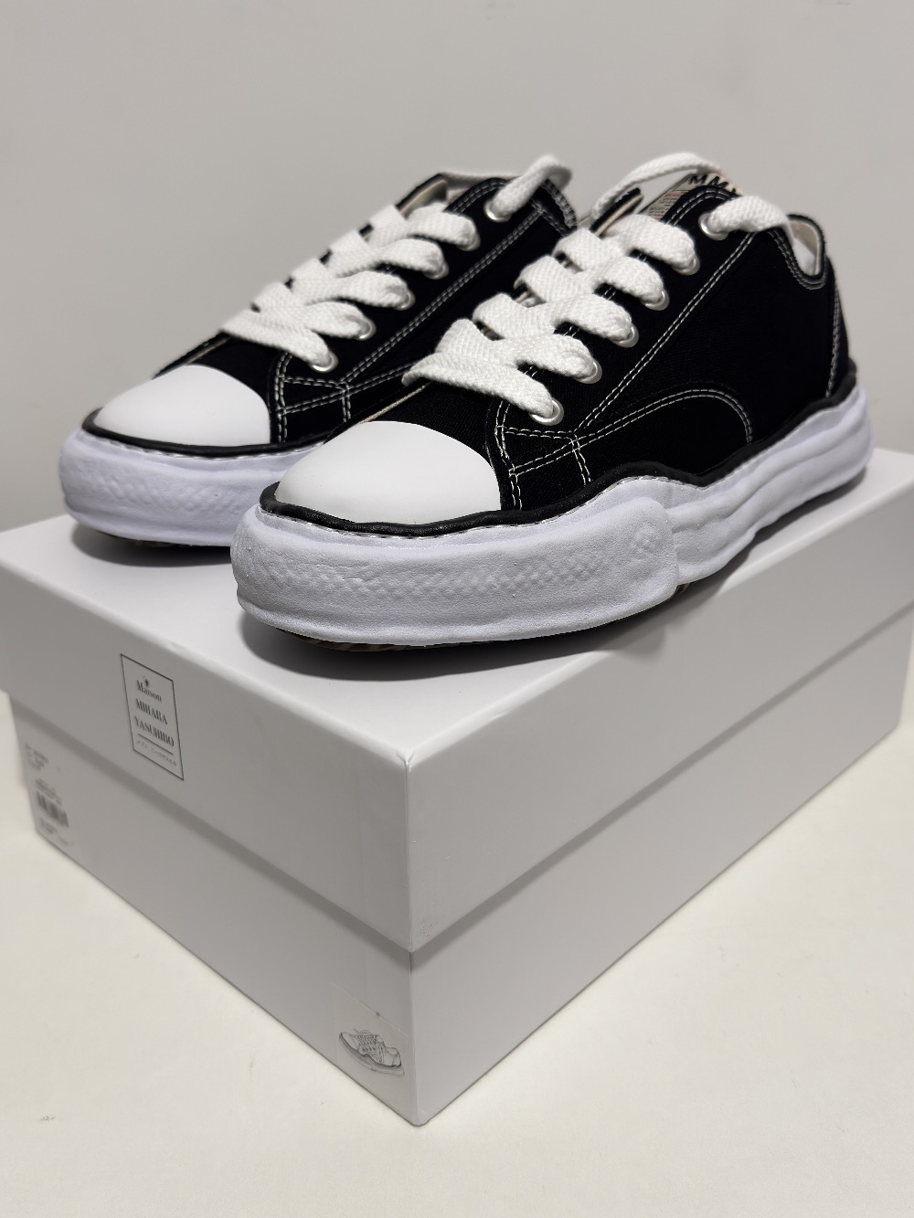 Mihara Yasuhiro Peterson OG Sole Canvas Low Black