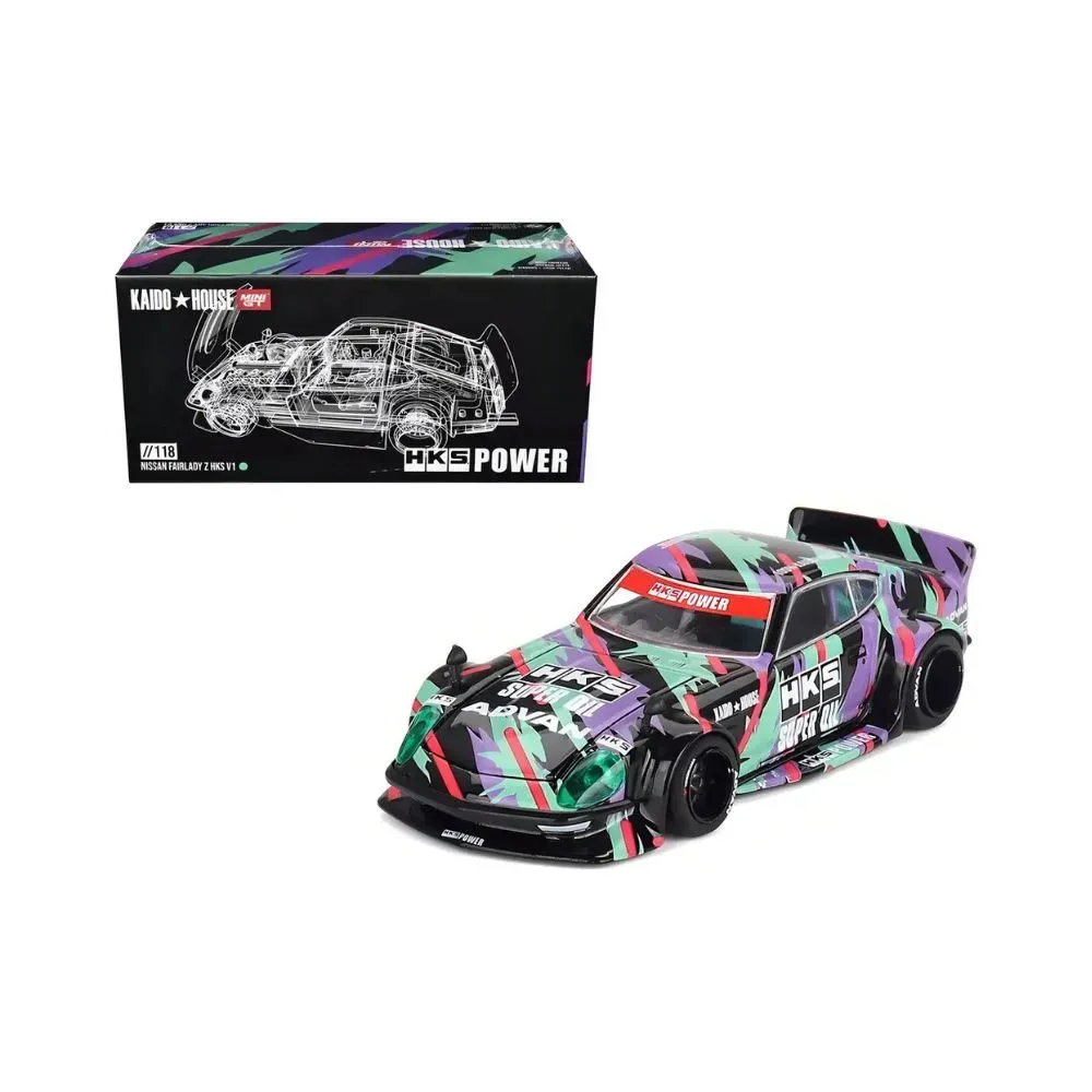 Kaido House x Mini GT Nissan Fairlady Z HKS V1 #118 - Droper