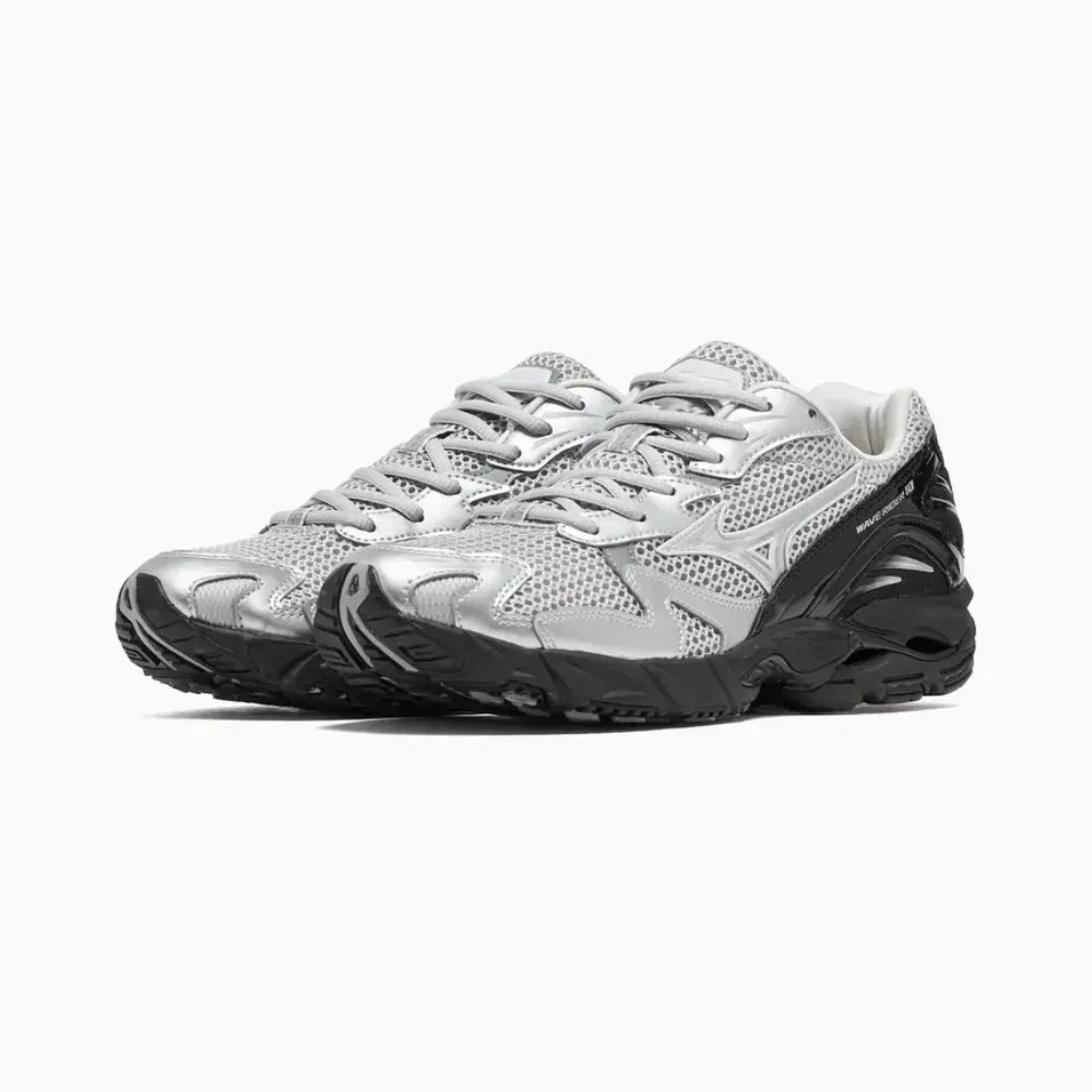 Mizuno Wave Rider 10 Silver Black — 38 / 39 / 39.5 / 40 / 40.5 / 41 / 42 / 42.5 / 43 / 43.5 / 44, Novo