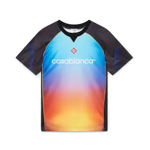 Camiseta Casablanca Gradient Football Blue