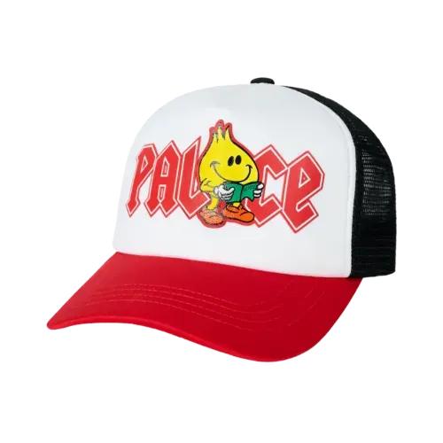 World Industries x Palace Boné Trucker Red