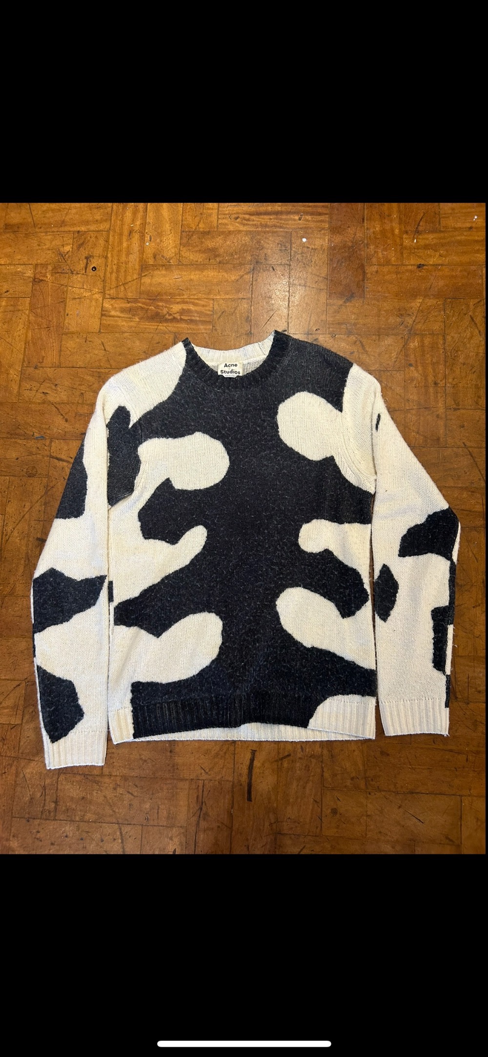 Sueter caximir + algodão acne studios