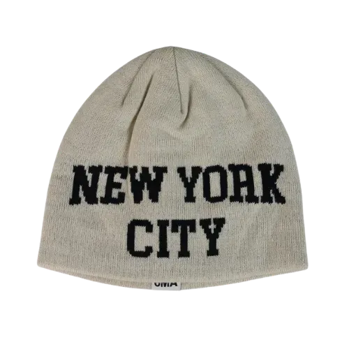 Touca oMA Studios New York City Skull Beige