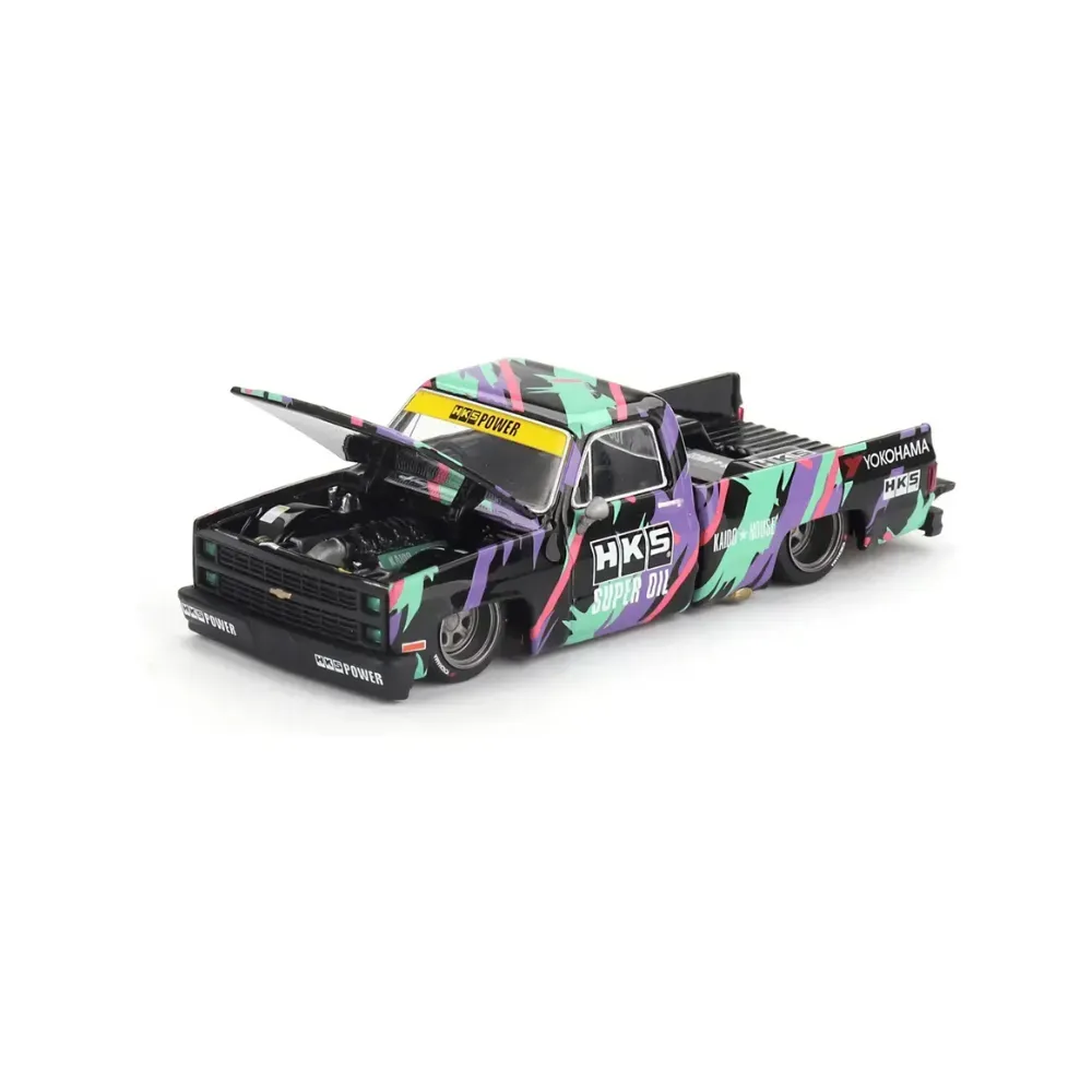Kaido House x Mini GT Chevrolet Silverado HKS #174 - Droper
