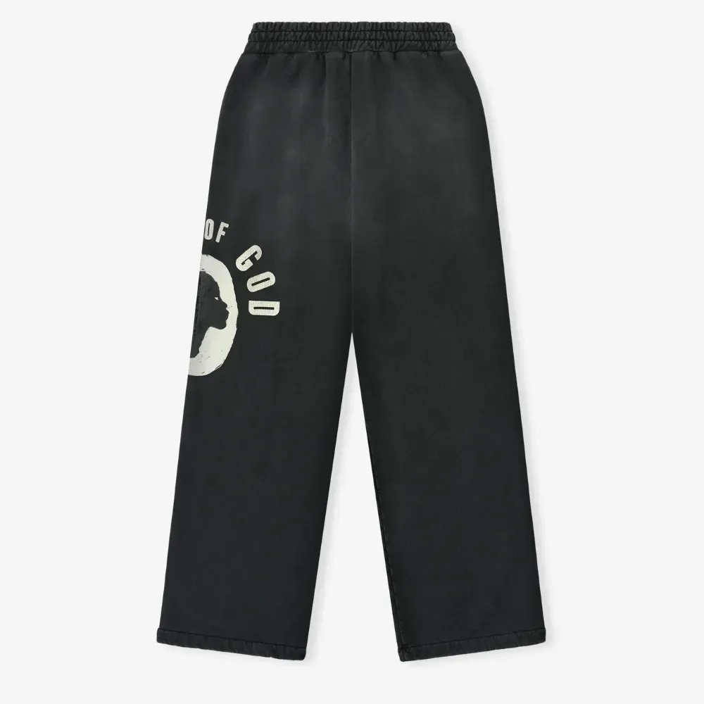 Calça Fear of God Essentials DSYF Wide Leg Black - Droper