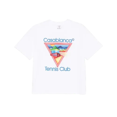Camiseta Casablanca Tennis Club Icon White