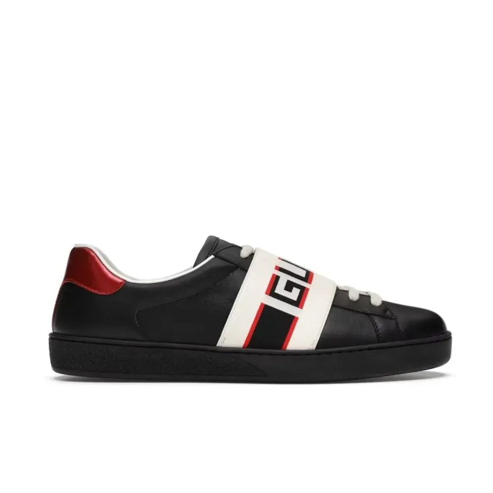 Gucci Vintage Ace Stripe Black foto 1