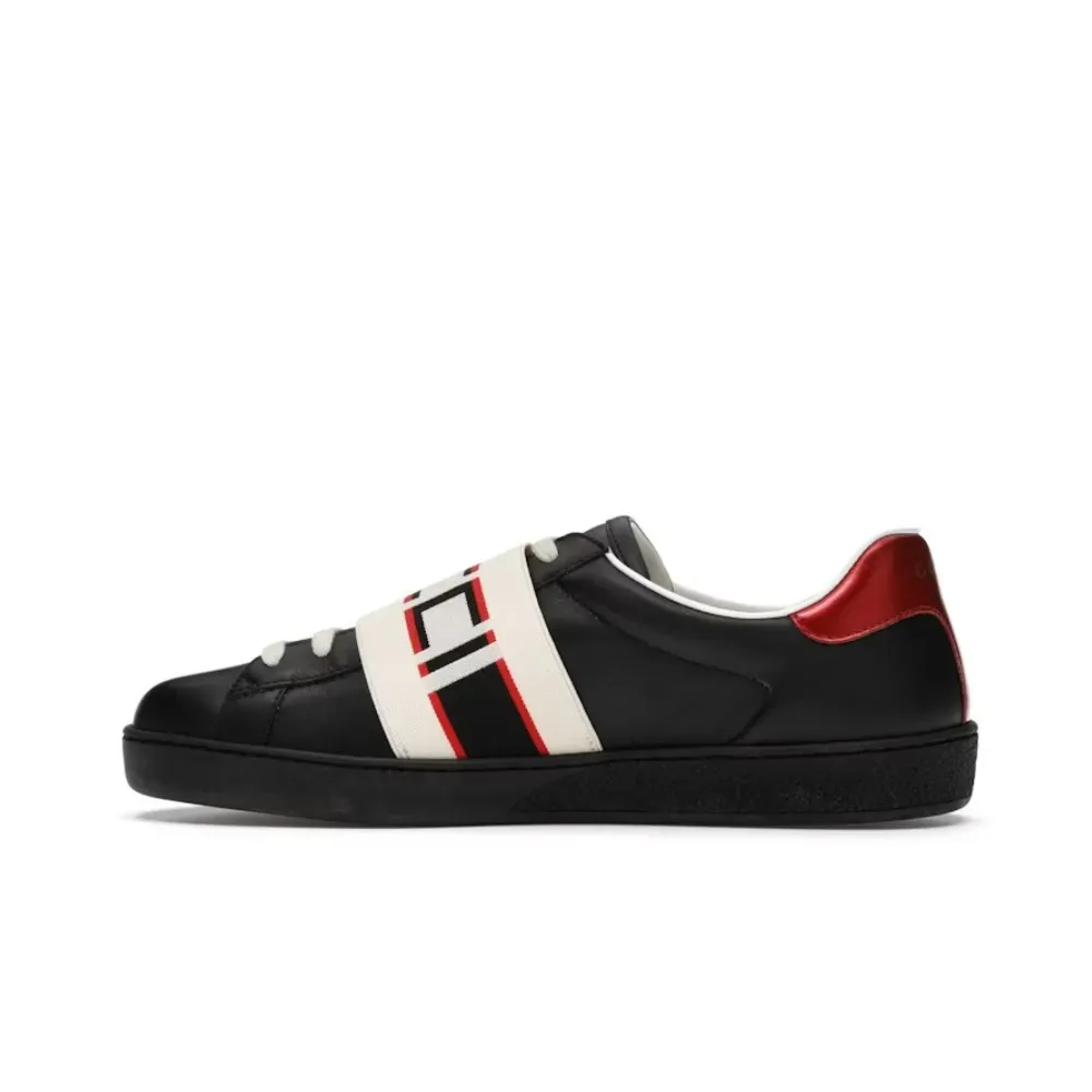 Gucci Vintage Ace Stripe Black foto 3