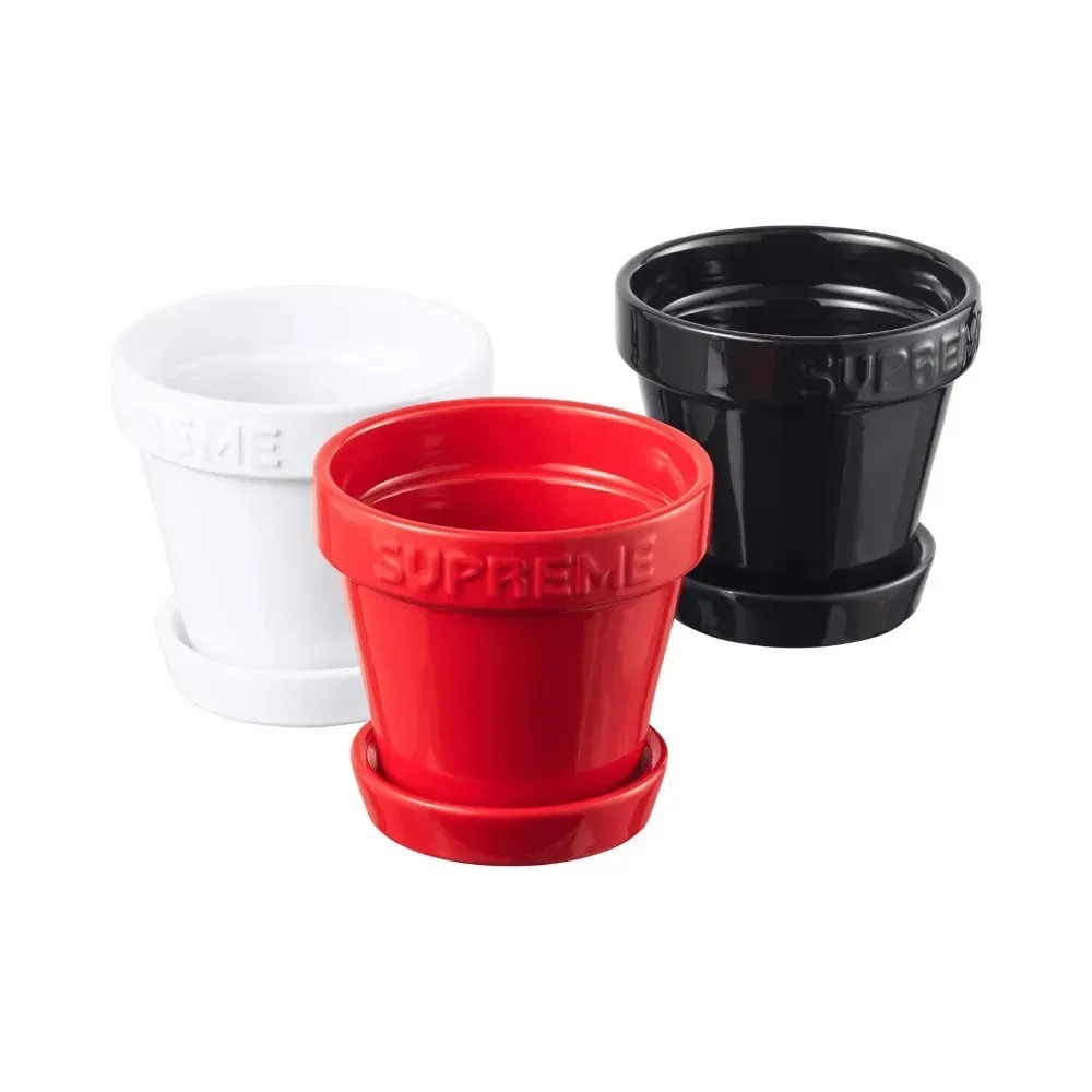 Cerâmica Supreme Mini Planters (Set of 3) — Único, Novo