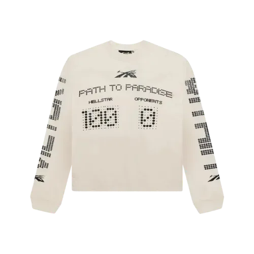 Camiseta Hellstar Scoreboard Long-Sleeve White