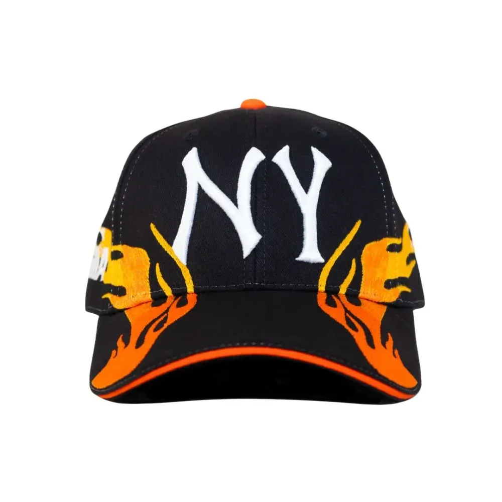 oMA キャップ oldmanalan レザー NY Cap NYロゴ oMA old man alan
