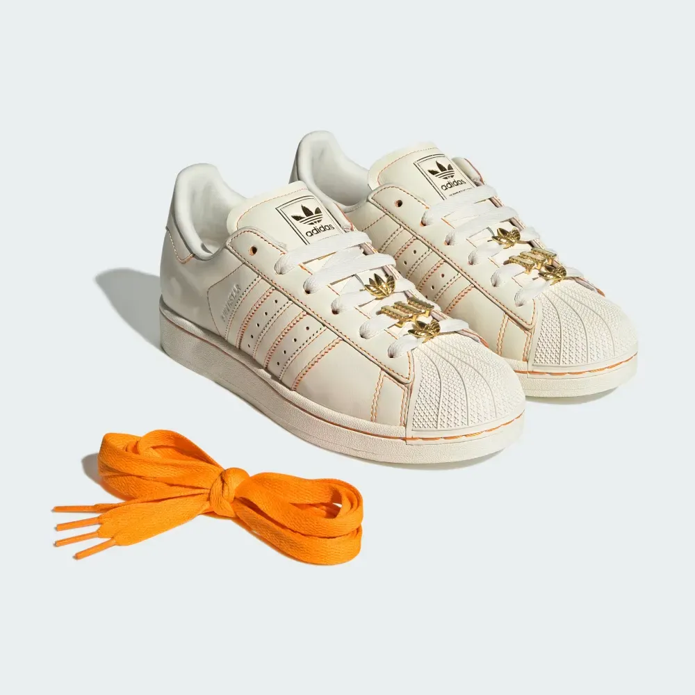 GOLDEN  SUPERSTAR スニーカー adidas Superstar II Off White Gold Metallic Feminino - Droper
