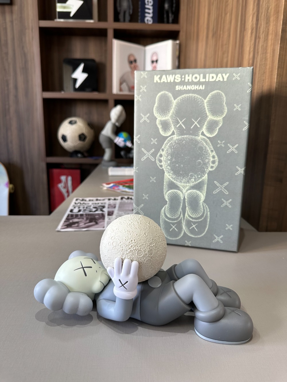KAWS Holiday Shanghai Grey