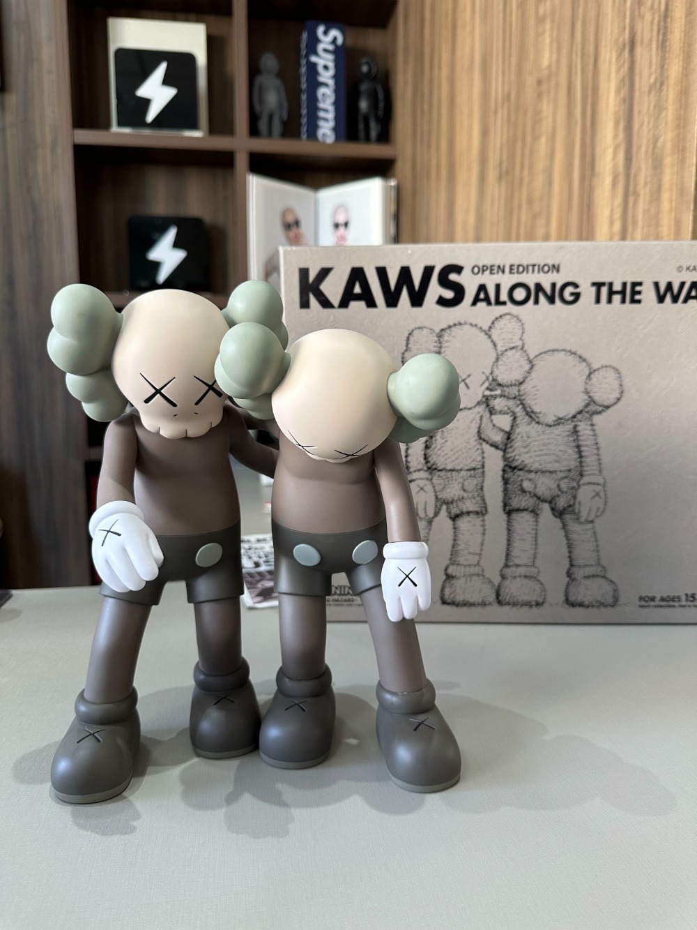 KAWS Along The Way Brown