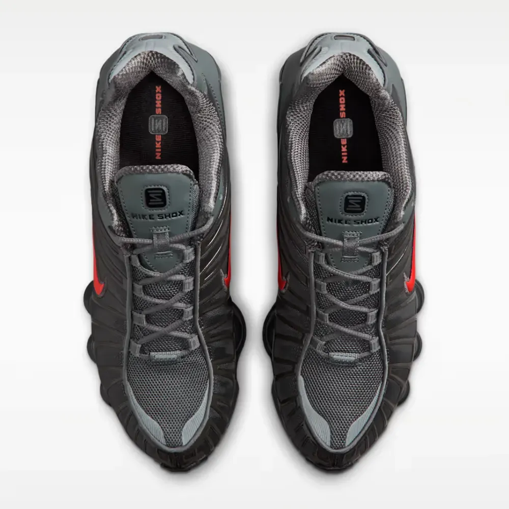 Nike Shox TL SE Smoke Grey Bright Crimson - Droper