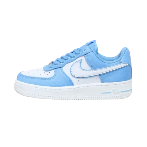 Nike Air Force 1 Low White Light Armory Blue - Droper