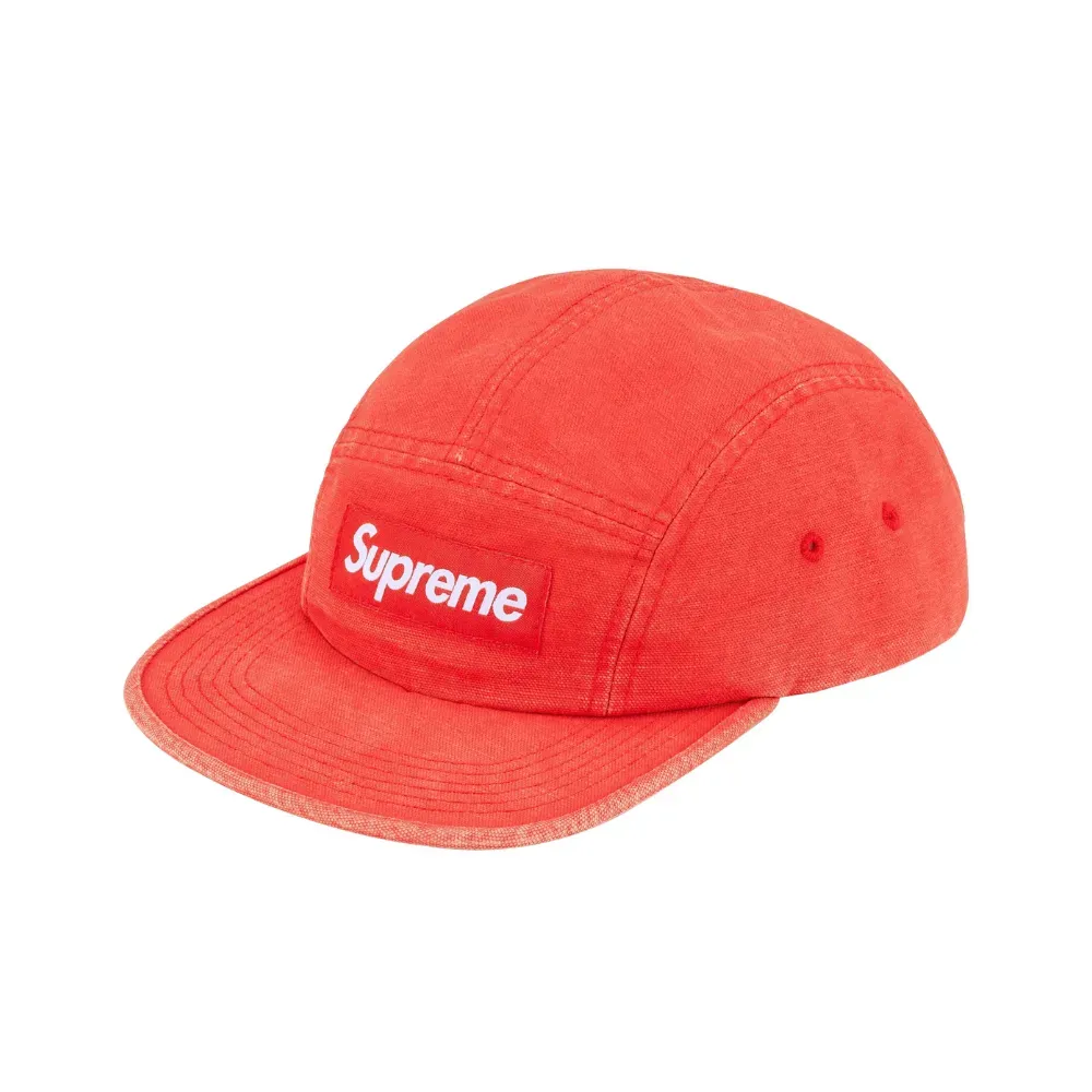 Boné Supreme Canvas Camp Cap Red SS26-W11 - Droper