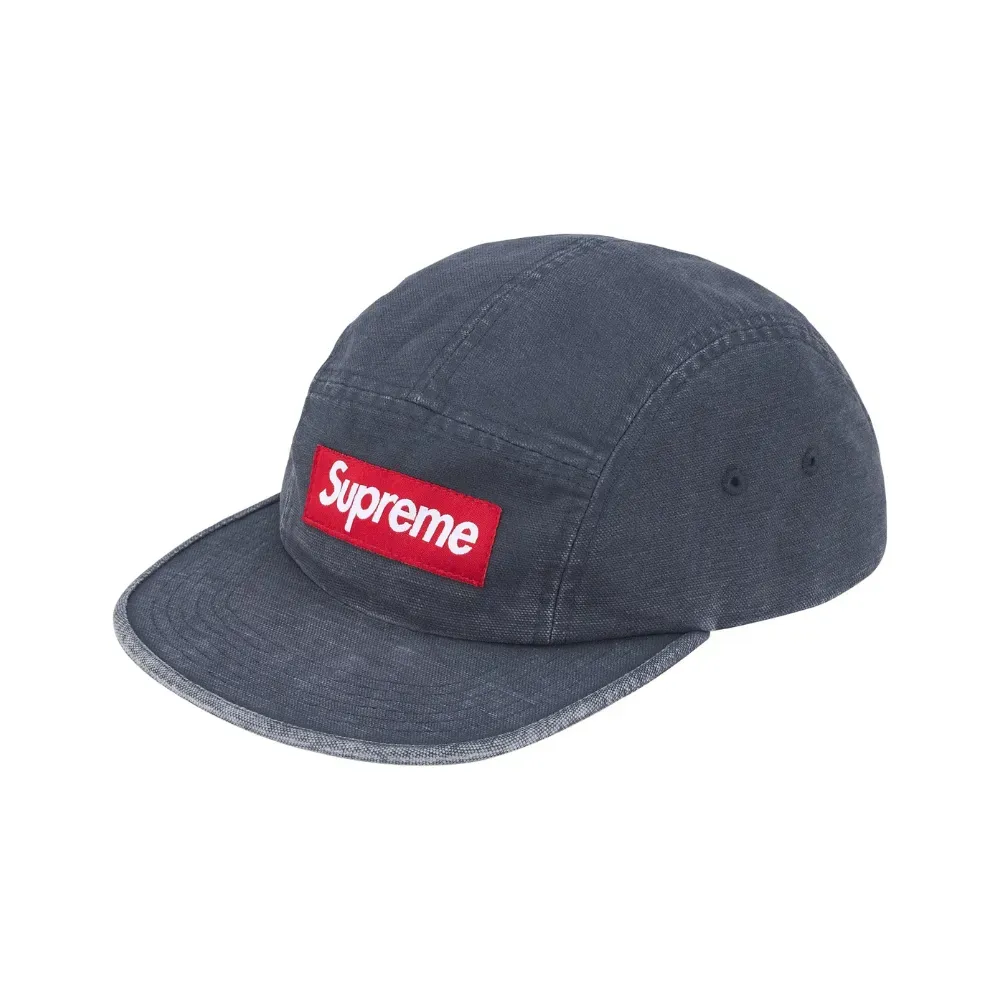 Boné Supreme Canvas Camp Cap Navy SS26-W11 - Droper