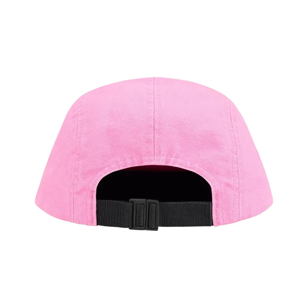 Supreme Washed Canvas Camp Cap ピンク 19aw Supreme Washed Canvas