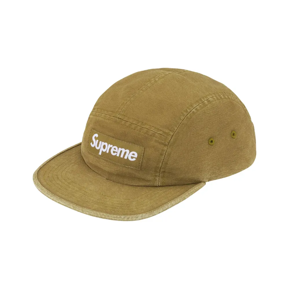 Boné Supreme Canvas Camp Cap Dusty Olive SS26-W11 - Droper