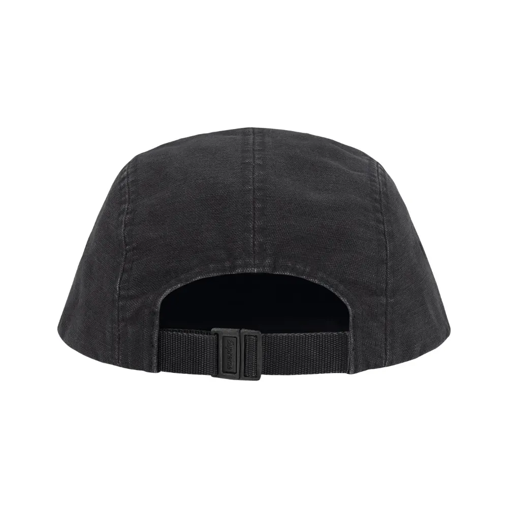 Boné Supreme Canvas Camp Cap Black SS26-W11 - Droper