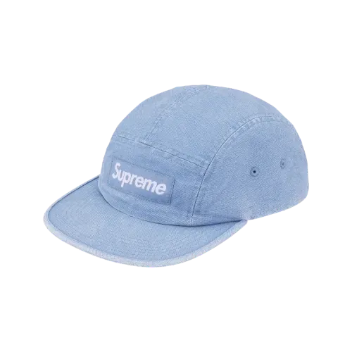 Boné Supreme Canvas Camp Cap Blue SS26-W11 - Droper