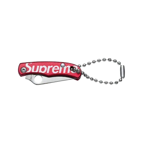 Spyderco x Supreme Mini Canivete Red SS26-W11 - Droper