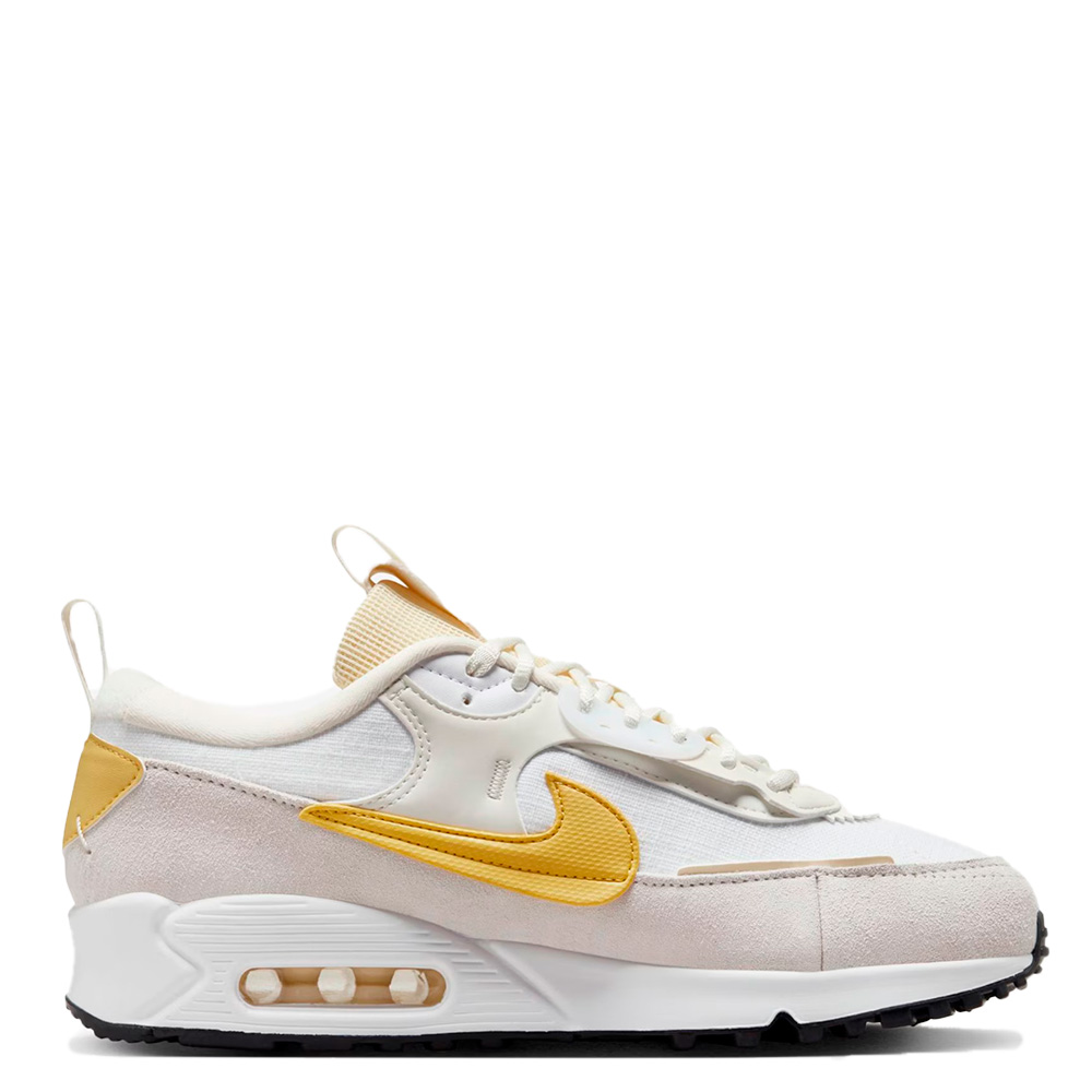 Nike Air Max 90 Futura White Sail Coconut Milk Saturn Gold Feminino