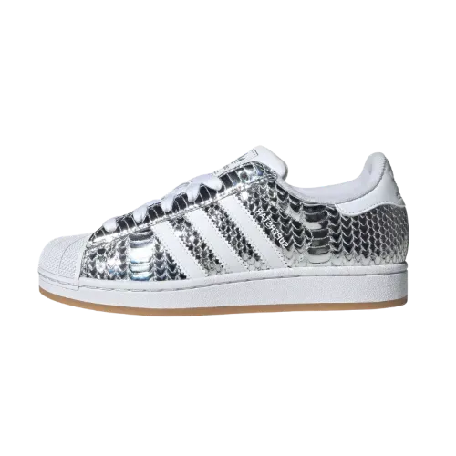 adidas Superstar II Silver Metallic Cloud White