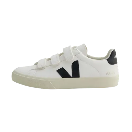 Veja Recife Leather White Black