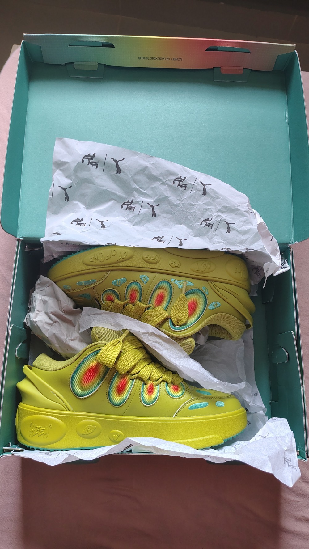 Lamelo Ball x Puma LaFrancé Heatmap