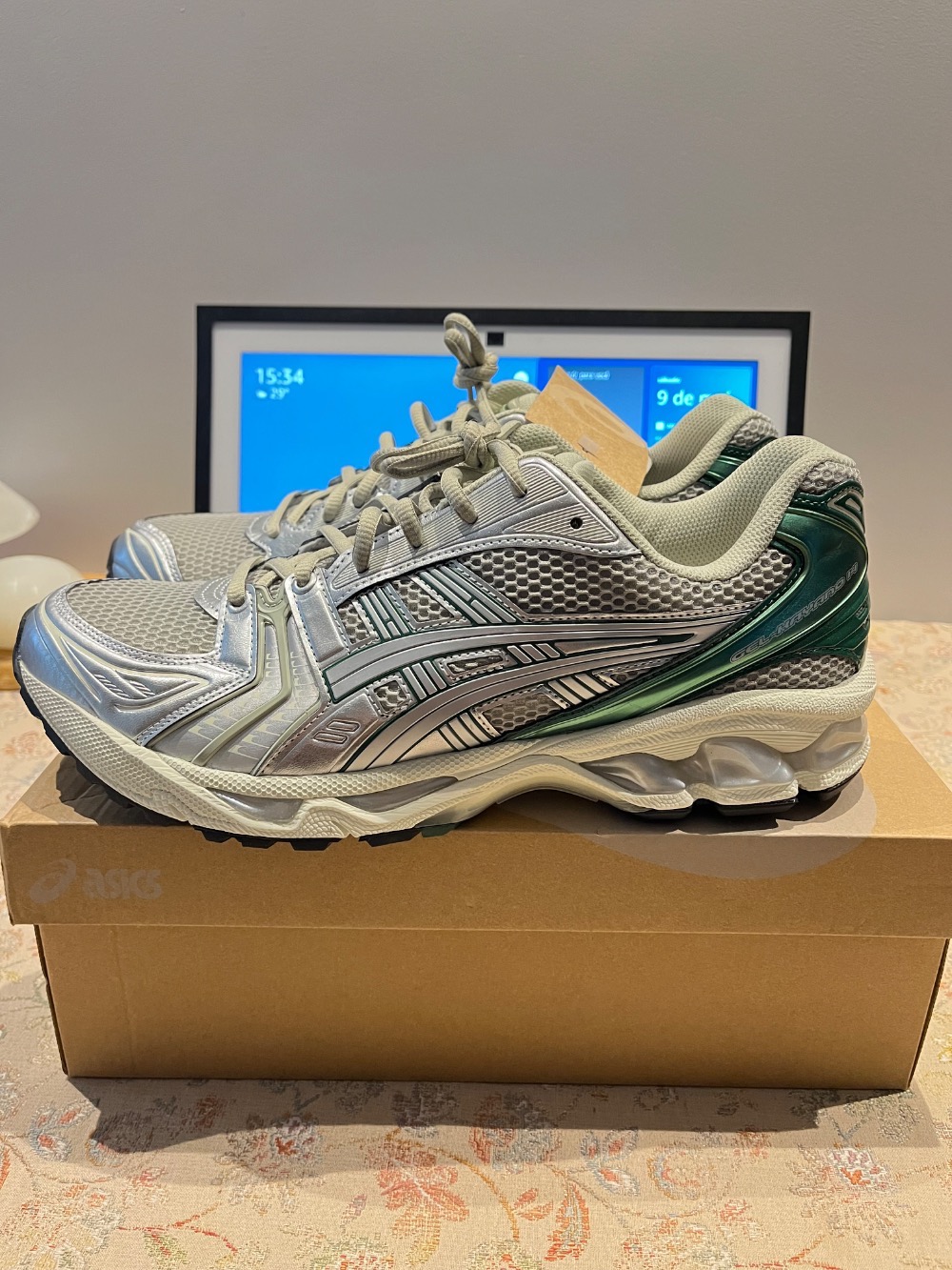 Asics Gel-Kayano 14 Silver Green