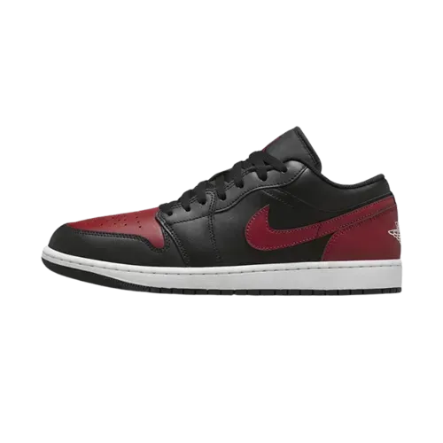 Air Jordan 1 Low Black Varsity Red Summit White Bred Twist GS
