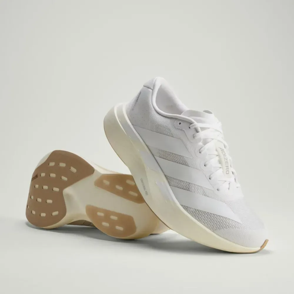 adidas Adizero EVO SL Cloud White Warm Sandstone - Droper