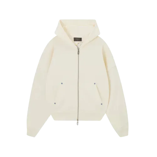 Moletom Nude Project Beast Zip-Up Marshmallow