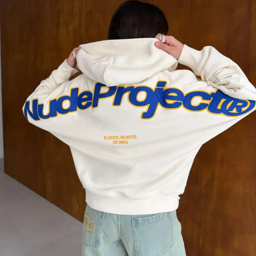 Imagem Moletom Nude Project Beast Zip-Up Marshmallow